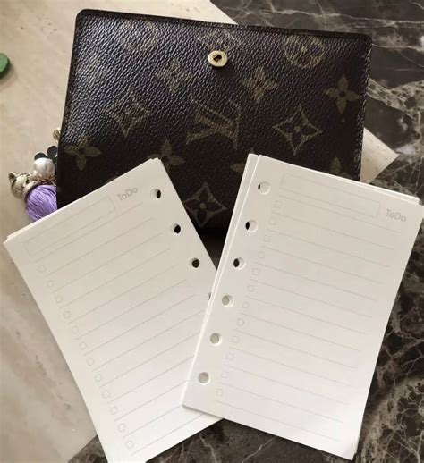 blank louis vuitton medium agenda refill|louis vuitton agenda pm monogram.